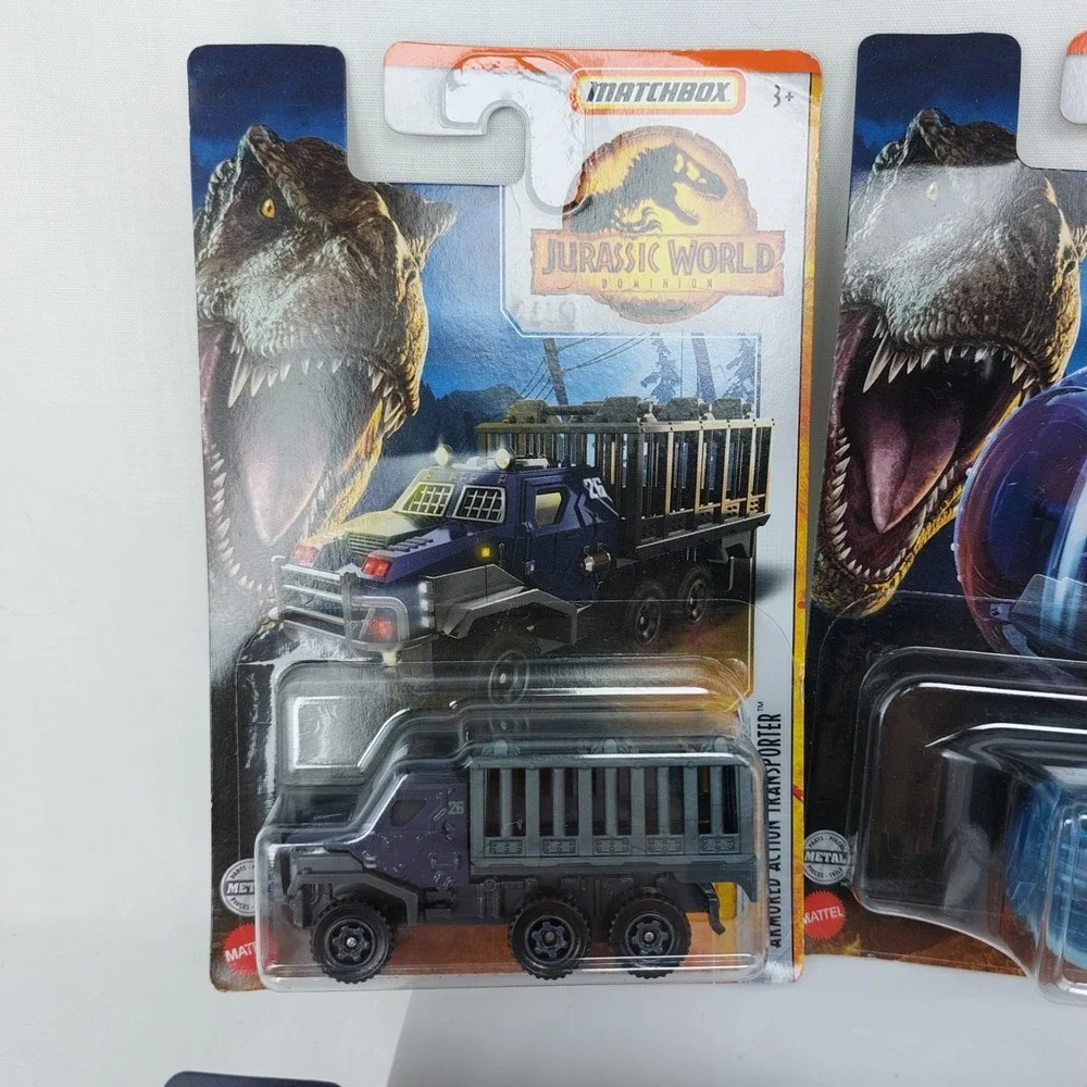 Matchbox 2021 Jurassic World‎ Dominion Lot of 4 Vehicles New